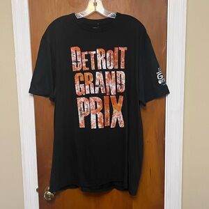 🆕 Indy Racing Official Detroit Grand Prix Black T-Shirt. XL.              #os